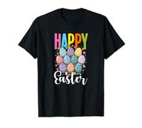 Lindos Huevos de Pascua Domingo de Pascua Feliz Pascua Camiseta