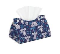 Lindos Koalas, Animales australianos, Funda para Caja de pañuelos con Cierre, Reutilizable, Decorativa para baño, Sala de Estar, Dormitorio, Oficina y Coche.