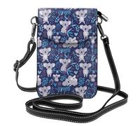 Lindos koalas, animales de Australia,Bolsos para celular para mujer, bolsos pequeños cruzados - Cartera para celular de cuero sintético con ranuras para tarjetas de crédito
