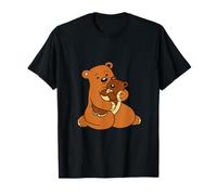 Lindos Osos de Peluche Marrones Camiseta