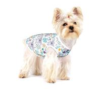 Lindos Osos Koala y Flores,Camiseta de algodón sin Mangas para Mascotas, Chaleco Transpirable, Suave y elástico para Cachorros,L