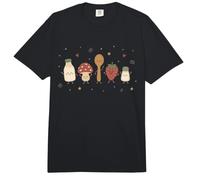 Lindos Personajes de Comida de Peluche de Hongos y Fresas Comfort Colors Adult Heavyweight T-Shirt