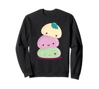 Lindos Personajes de Mochi Kawaii Apilados Sudadera