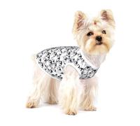 Lindos pingüinos con estampado adorable de algodón para perros pequeños, camiseta sin mangas suave y transpirable para cachorros, gatos y chihuahua