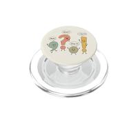 Lindos Signos de puntuación Gramática Humor Conversación Ambiente PopSockets PopGrip para MagSafe