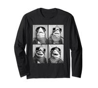 Lindos Tiburones con Gafas de Nieve Divertidos Animales Marinos Invierno Manga Larga