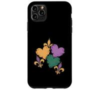 Lindos Trajes de Mardi Gras con Corazones para Mujeres y niñas pequeñas Carcasa para iPhone 11 Pro MAX