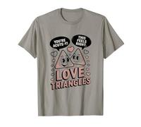 Lindos triángulos de Amor matemáticas Eres Agudo Y Camiseta