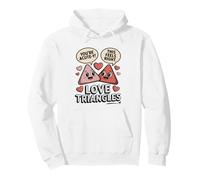 Lindos triángulos de Amor matemáticas Eres Agudo Y Sudadera con Capucha