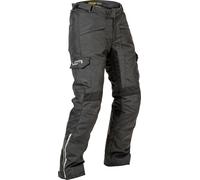 Lindstrands Borgvik, pantalones textiles impermeables Cintura 120 male Negro