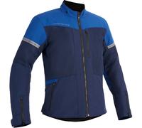 Lindstrands Rexbo V2 Chaqueta Textil Moto, negro-azul, tamaño 58 para Hombres