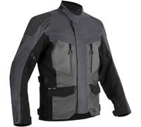 Lindstrands Storbo Chaqueta Textil Moto, negro-gris, tamaño 48 para Hombres