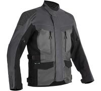 Lindstrands Storbo Chaqueta Textil Moto, negro-gris, tamaño 46 para Hombres