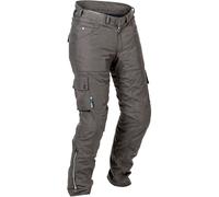 Lindstrands Zion Pantalones textiles impermeables para motocicletas, gris, tamaño 52 para Hombres