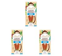 Lindt Barrita Lucky Monkey - Chocolate con leche - 100 g (Paquete de 3)