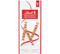 Lindt Batons Kirsch bombones de chocolate con licor, sabor a cereza, bombones para regalar, chocolate Lindt, relleno de licor, 125g