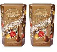 Lindt bombones LINDOR CORNET chocolate negro al 70% de cacao, delicioso bombón con interior de chocolate cremoso, chocolate Lindt, 600 g, aproximadamente 48 bombones (Paquete de 2)