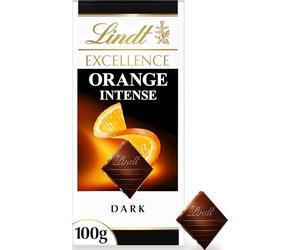 Lindt Chocolate EXCELLENCE chocolate negro con naranja, tableta de chocolate puro, chocolate negro aromático, extrafino, cacao con toque a naranja