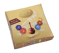 Lindt Chocolate LINDOR Compartir | 250 g | Bolas LINDOR con relleno de suave fusión en las variedades de leche, agripalma 45%, blanco, caramelo salado y avellana | regalo de chocolate | regalo de bombones