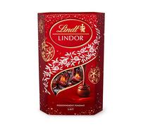 Lindt Lindor - Bolas de chocolate con leche, lata de 337 g