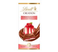 Lindt Creación de chocolate Frambuesa Panna Cotta | Pizarra de 150 g | Regalo de chocolate | Pizarra de chocolate