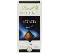Lindt Excellence A Touch of Sea Salt Dark Chocolate Bar, 3.5 Ounce Package