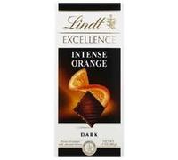 Lindt Excellence Bar (Dark Chocolate Intense Orange) - Pack of 4