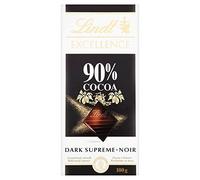 Lindt Excellence Dark Chocolate Supreme - 90% coco (100 g) by Groceries
