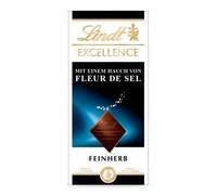 Lindt Excellence Fleur de Sel, Sal Marina, Chocolate, 100g