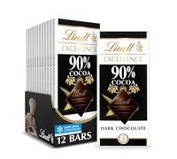 Lindt Excellence Supreme Dark Chocolate 90% Cocoa, 3.5-Ounce Packages (Pack of 12)