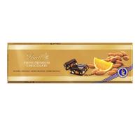 Lindt Gold Bar Premium Chocolate Negro Suizo con Almendras y Naranjas 300 g