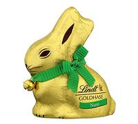 Lindt Goldhase Nuss De Chocolate Fina Conejo De Pascua 100g Paquete De 4