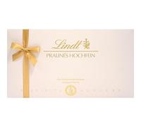 Lindt Hochfein Caja de bombones de chocolate surtidos, chocolate con leche, chocolate negro, chocolate blanco, bombones para regalar, caja de bombones, 350 g
