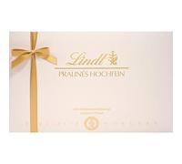 Lindt Hochfein Caja de bombones de chocolate surtidos, chocolate con leche, chocolate negro, chocolate blanco, bombones para regalar, caja de bombones, 500 g