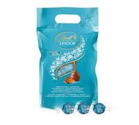 Lindt LINDOR bombones caramelo sal - Aproximadamente 80 bolas, 1kg - bombón de chocolate con relleno cremoso perfecto para compartir y regalar