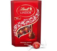 Lindt Lindor Bombones de Chocolate con Leche, delicioso bombón con interior de chocolate cremoso, bombones para regalar, aprox. 16 unidades, 200 g