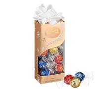 Lindt LINDOR - Caja de regalo de trufas de chocolate surtidas tradiciones, caramelos de chocolate surtidos con centro de trufa suave y derretida, 6.8 onzas (2021)