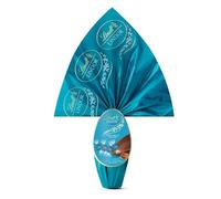 Lindt LINDOR Huevo de Pascua Chocolate con leche y un toque de caramelo sal, relleno de bombones Lindor y una sorpresa, regalo, figura de pascua, cremoso y suave, 320gr