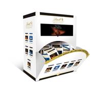 Lindt Mini EXCELLENCE Surtido degustación con 75 tabletas de chocolate, individuales, chocolate con leche, chocolate negro, chocolate con almendras, con sal y con caramelo salado,chocolate Lindt,750gr