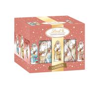 Lindt Mini Santa Glamour Chocolate Con Leche Fundente 200g