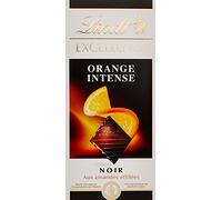 Lindt Noir aux Amandes Effilées Orange Intense La Tablette 100 g