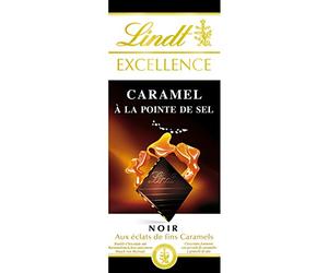 Lindt Noir Caramel à la Pointe de Sel la Tablette 100g
