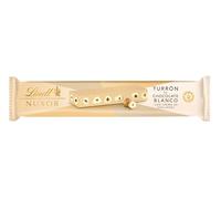 Lindt Nuxor Turrón Chocolate Blanco con avellanas, chocolate Lindt, cremoso, crujiente, para regalar, chocolate con avellanas, 200 g