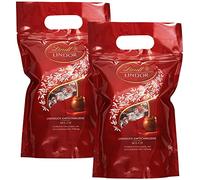 Lindt & Sprüngli Lindor Bolas leche entera, 2 paquetes (2 x 1 kg)