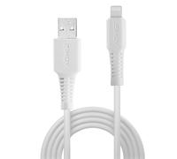 LINDY 0.5m USB to Lightning Cable, White