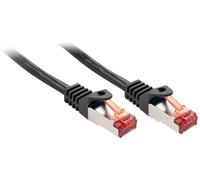 LINDY 10m Cat.6 S/FTP Network Cable, Black, W128457299 (Cable, Black)