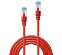 LINDY 10m Cat.6A S/FTP - Cable de Red (10 m, Cat6a, S/FTP (S-STP), RJ-45, RJ-45, Rojo)