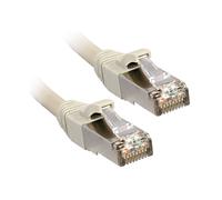 Lindy - 10m Cat6 F/UTP cable de red Gris F/UTP (FTP)