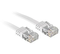Lindy 1m Cat.6 - Cable de red (1 m, Cat6, RJ-45, RJ-45, Blanco)