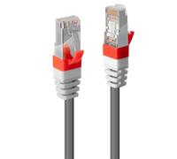LINDY 1m CAT6a SSTP LS0H Network Cable Grey